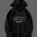 Boston Vintage Hoodie – Classic City Streetwear Pullover