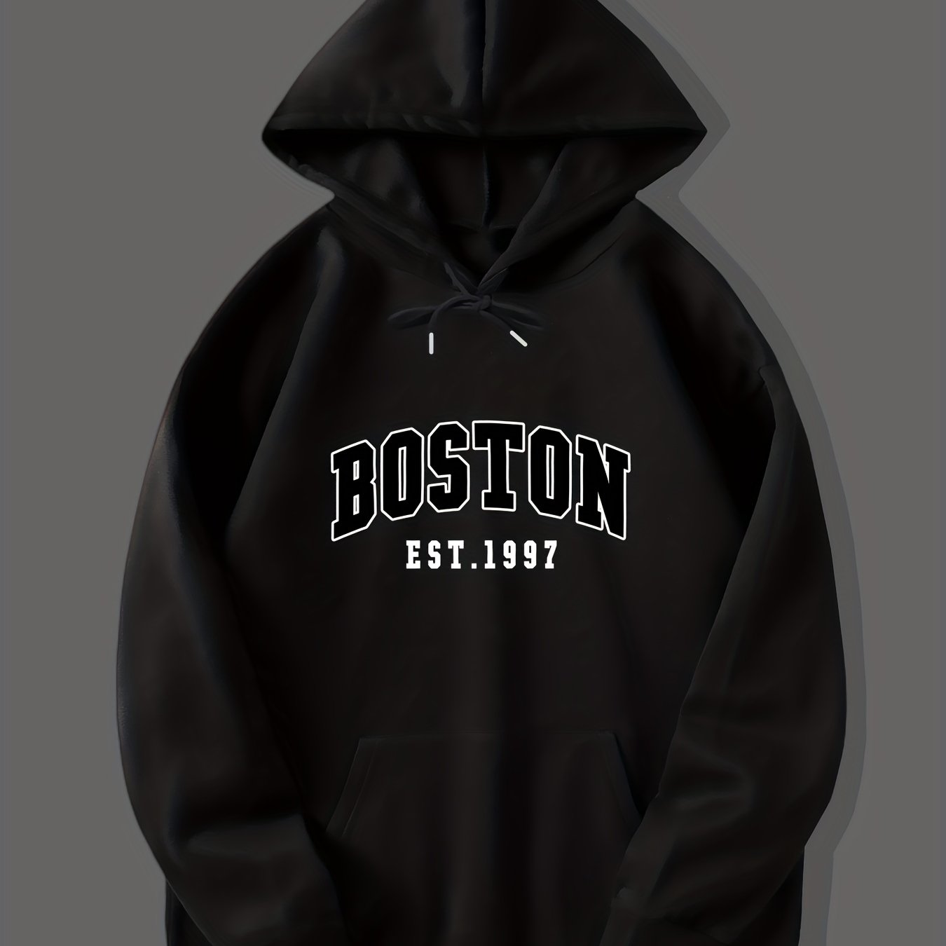 Boston Vintage Hoodie – Classic City Streetwear Pullover
