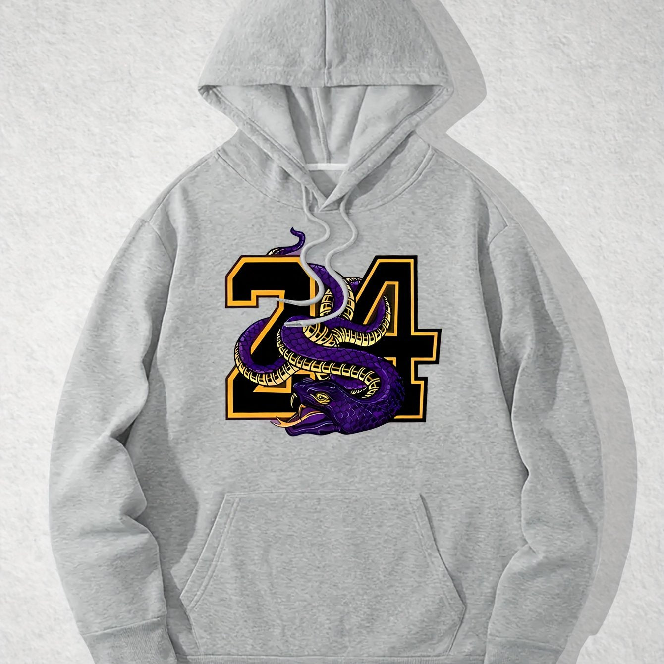Kobe Bryant "24" Dragon Hoodie – Oversized Streetwear Pullover