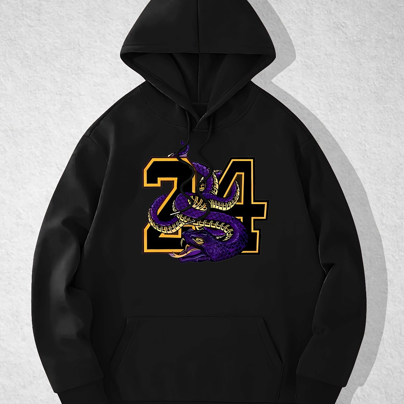 Kobe Bryant "24" Dragon Hoodie – Oversized Streetwear Pullover