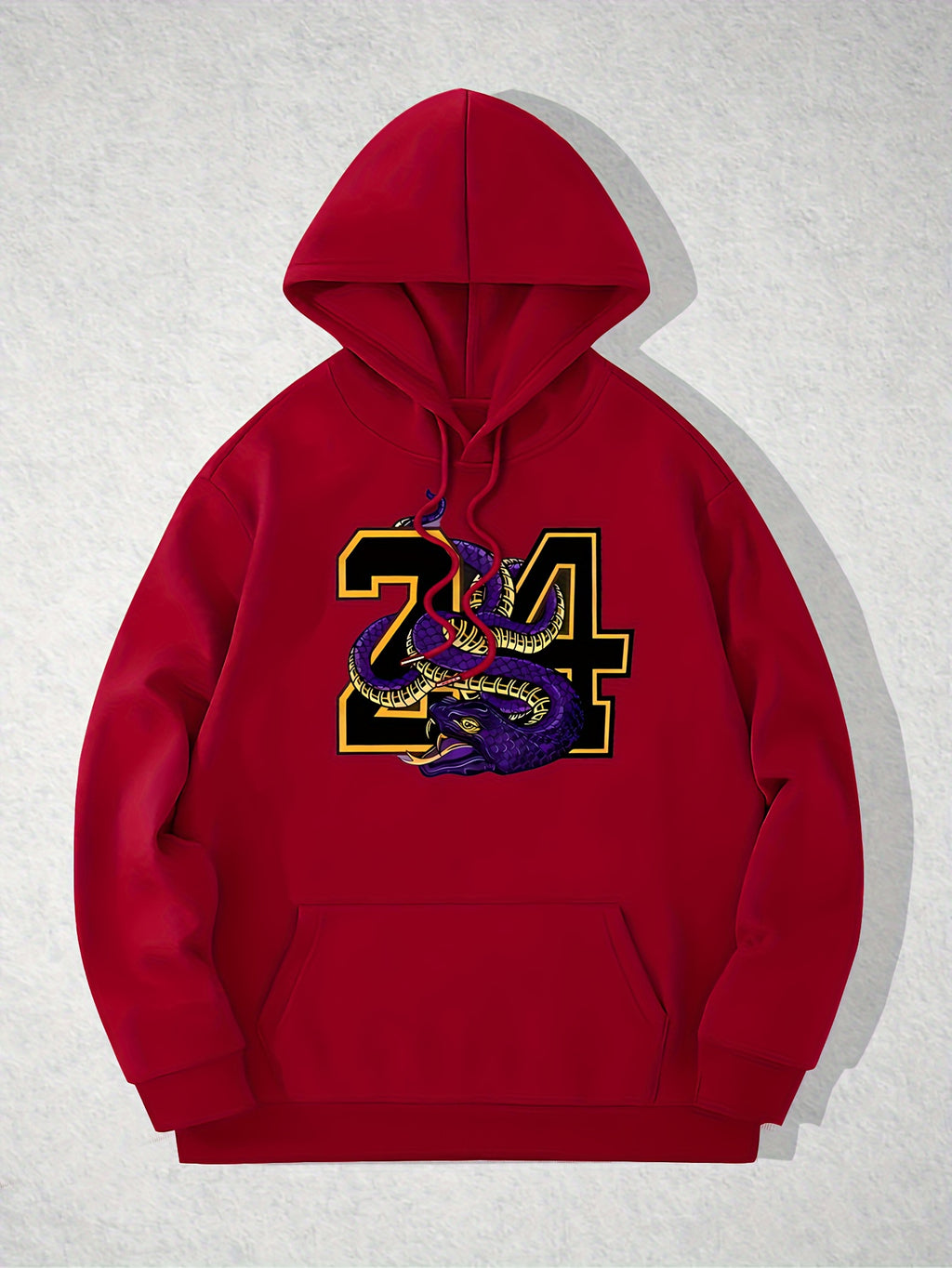 Kobe Bryant "24" Dragon Hoodie – Oversized Streetwear Pullover
