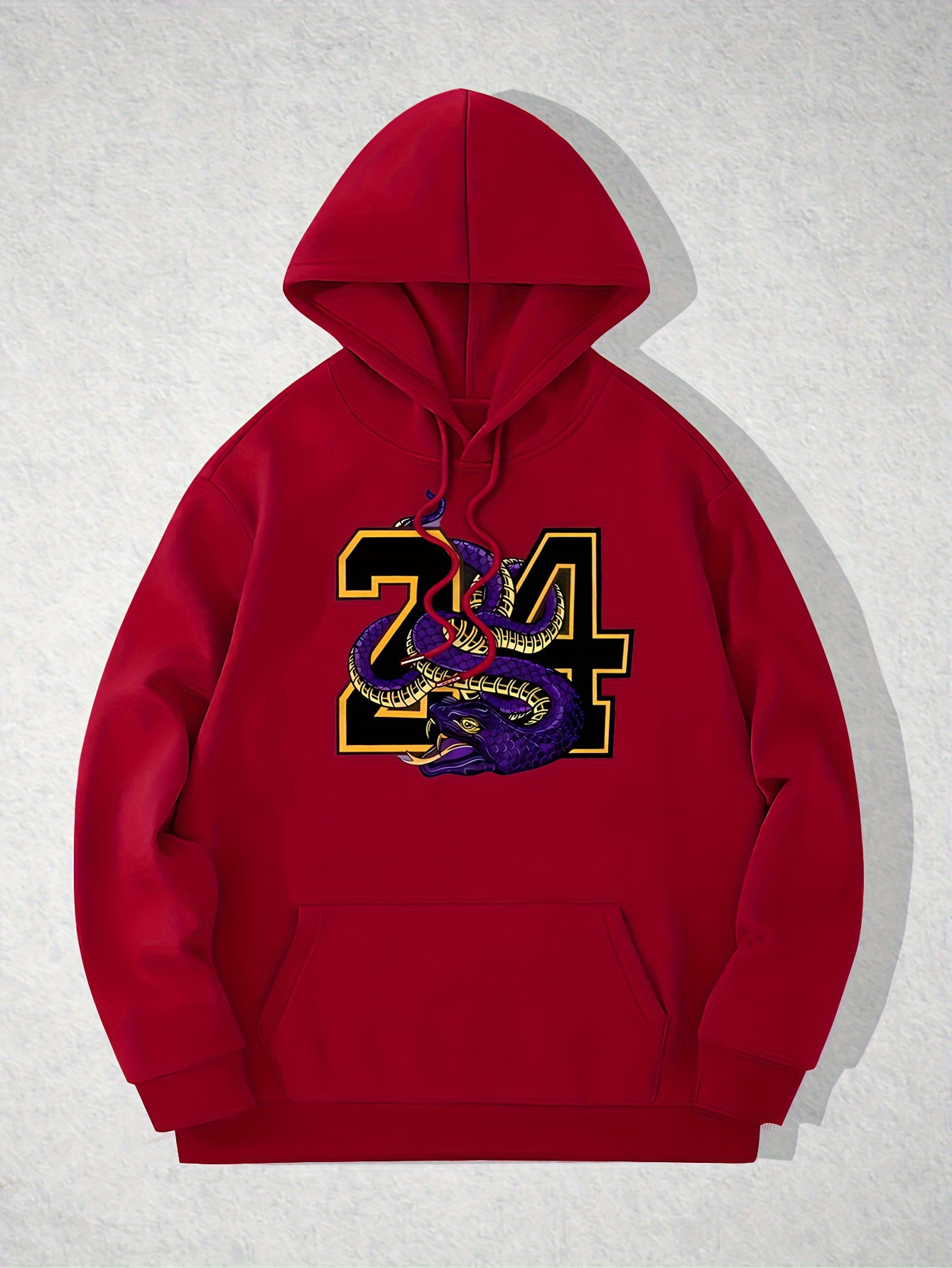 Kobe Bryant "24" Dragon Hoodie – Oversized Streetwear Pullover