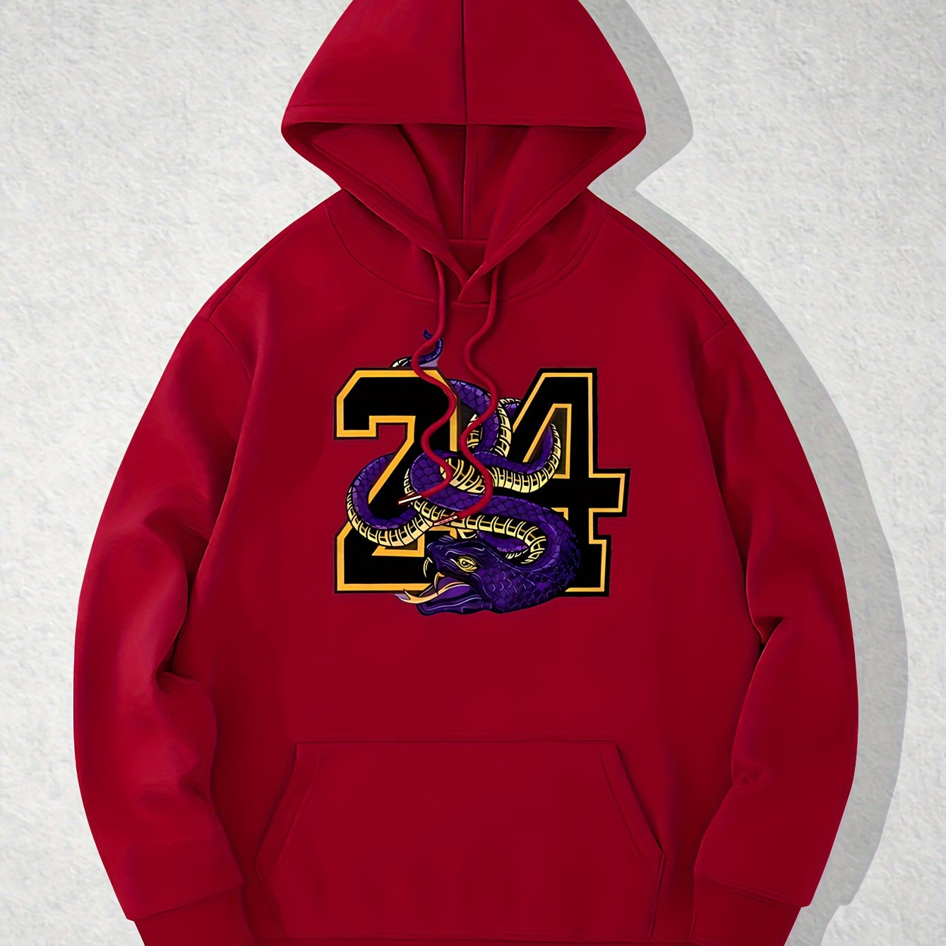 Kobe Bryant "24" Dragon Hoodie – Oversized Streetwear Pullover